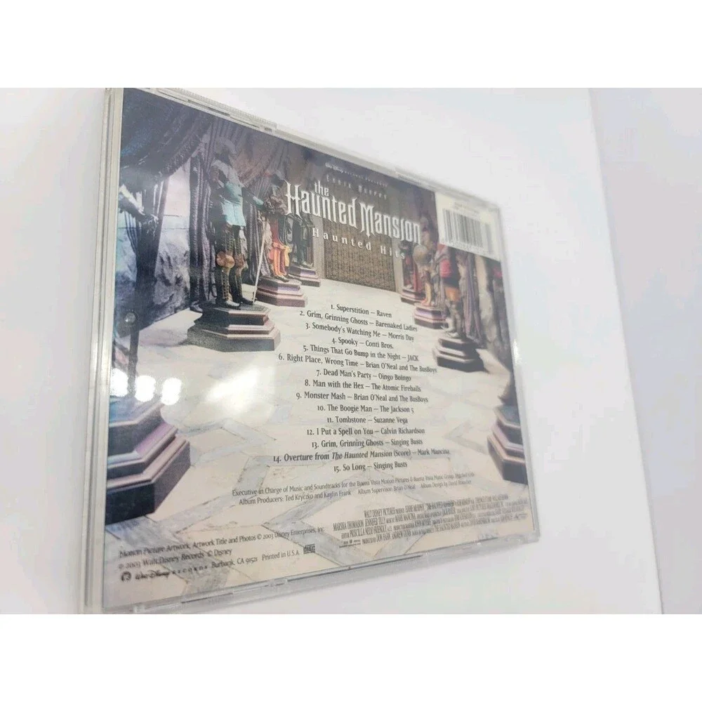 The Haunted Mansion: Haunted Hits by Various Artists (CD, Nov-2003, Walt Disney) - Picture 3 of 7